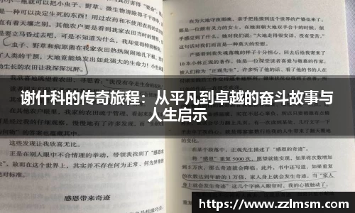 谢什科的传奇旅程：从平凡到卓越的奋斗故事与人生启示